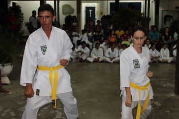 Exame de Faixa do Projeto Karate na Comunidade - Foto 98