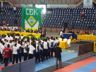 Abertura do Campeonato Sulamericano de Karate - Foto 11