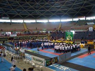 Abertura do Campeonato Sulamericano de Karate - Foto 17