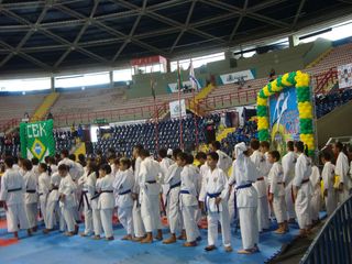 Abertura do Campeonato Sulamericano de Karate - Foto 18
