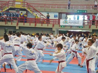 Abertura do Campeonato Sulamericano de Karate - Foto 57