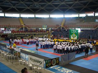 Abertura do Campeonato Sulamericano de Karate - Foto 9