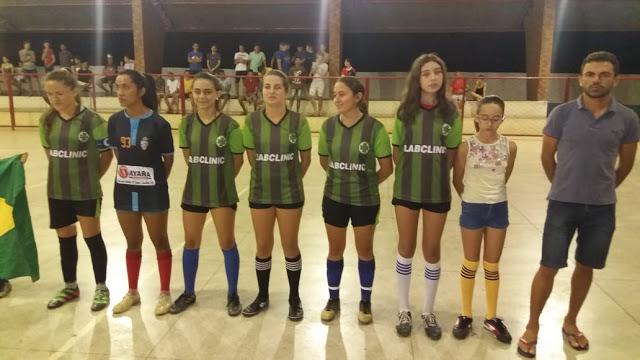 Abertura da copa de futsal feminina