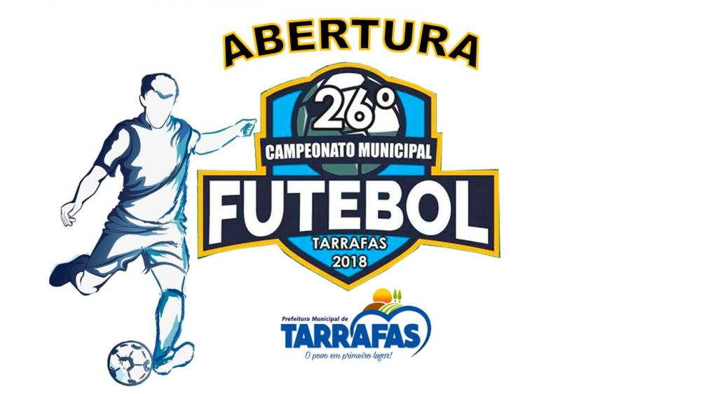 Abertura do campeonato de futebol de Tarrafas