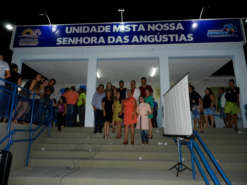 Entrada da Unidade de Sa&uacute;de