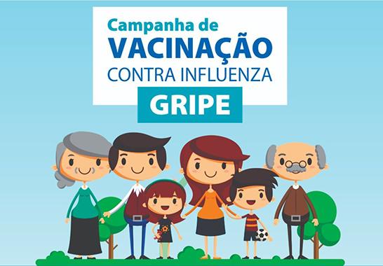 Campanha de vacina&ccedil;&atilde;o contra influenza