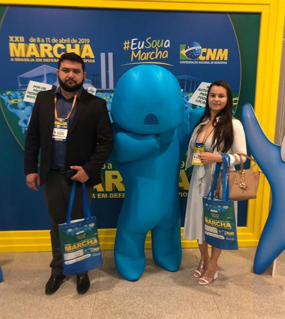 Prefeito de Tarrafas paritipa da marcha dos prefeitos em Bras&iacute;lia