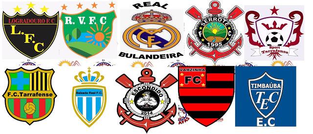 V&aacute;rios Times de Futebol.