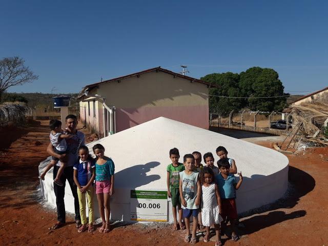 Programa cisterna nas escolas