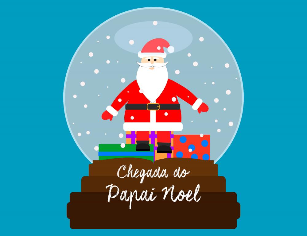chegada do papai Noel