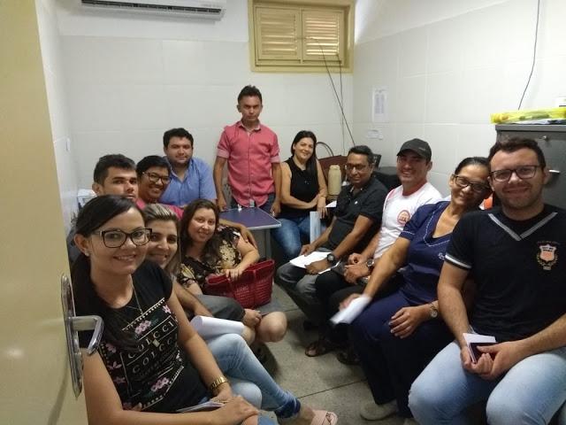 Reuni&atilde;o com o prefeito Taiano