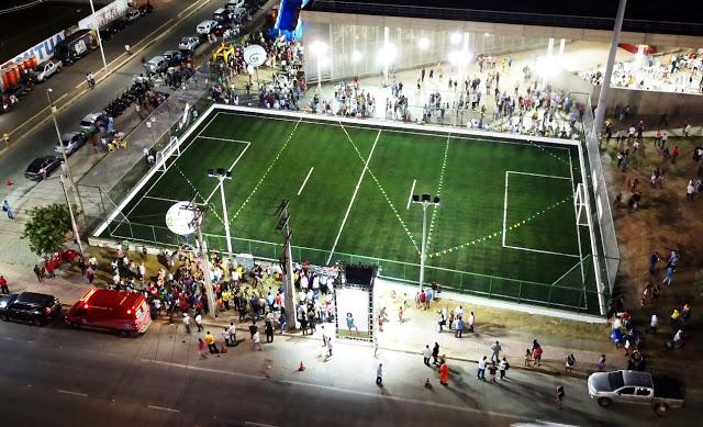 Imagem de uma areninha