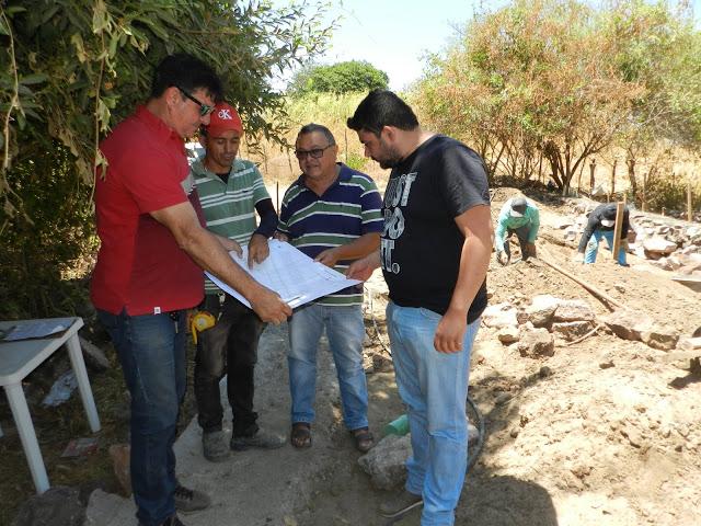 Prefeito visita obras da comunidade