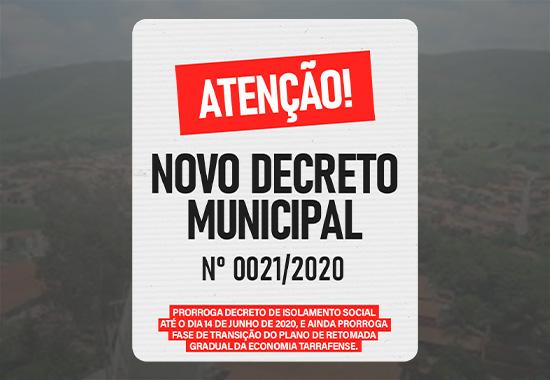 Decreto prorroga isolamento social at&eacute; dia 14 de junho