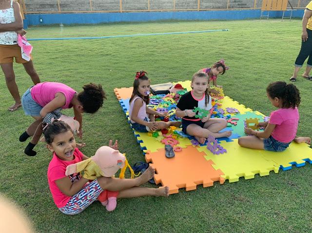 Serviço de Convivência ganham dia de lazer no Estádio Municipal