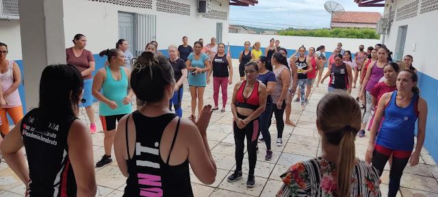 Mulheres do PAIF participam de aul&atilde;o no CERU