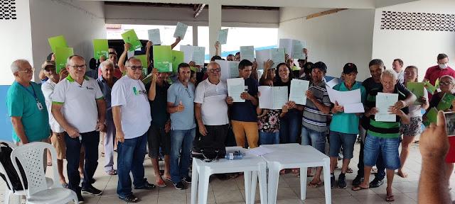 IDACE Entrega Títulos de Propriedade Rural em Tarrafas.