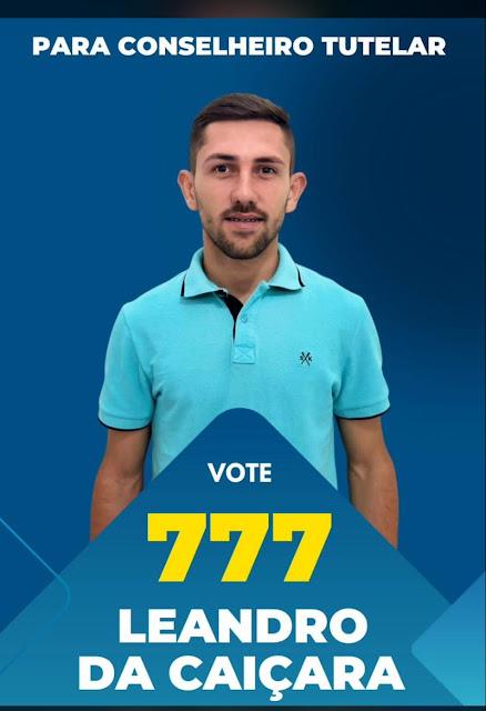 Foto do candidato Leandro da Cai&ccedil;ara.