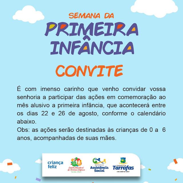 Programação da Semana da Primeira Infância é iniciada