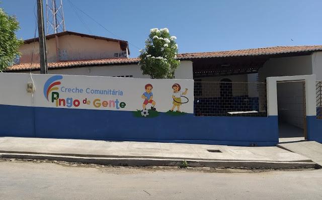 Prefeitura conclui reforma da Creche Pingo de Gente.