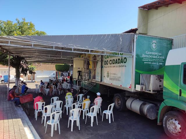 Tarrafas recebe caminhão da cidadania