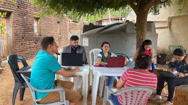 FEquipe do Cadastro Ùnico nas comunidades.