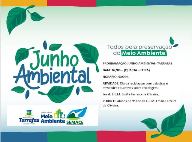 Secretaria de Meio Ambiente divulga programa&ccedil;&atilde;o