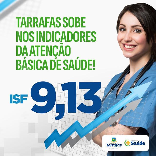 Tarrafas atingi nota 9,13 na saúde no primeiro quadrimestre de 2023