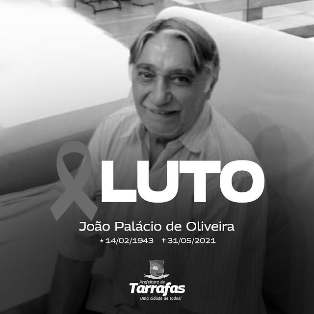 Nota de Pesar do Prefeito Taiano aos familiares de Jo&atilde;o do Pedro