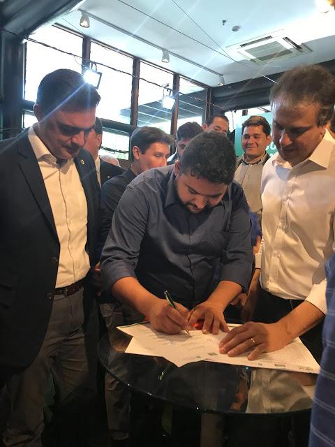 Prefeito de Tarrafas participa da solenidade de recupera&ccedil;&atilde;o das rodovias