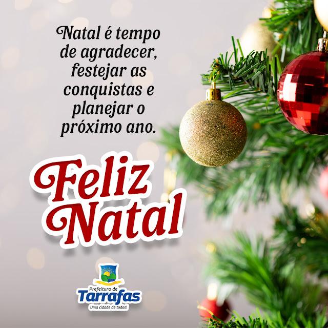 Gest&atilde;o Municipal Deseja a Todos Um Feliz Natal