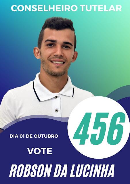 Foto do candidato Robson da Lucinha.