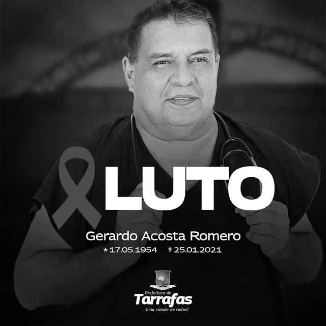 NOTA DE PESAR, Dr. GERARDO