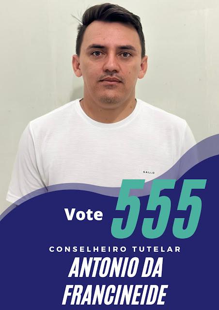 Foto do candidato Antonio da Francineide.