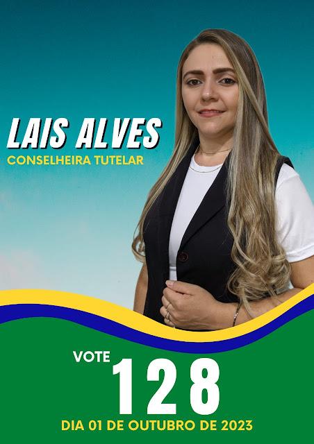 Foto da candidata Lais Alves.