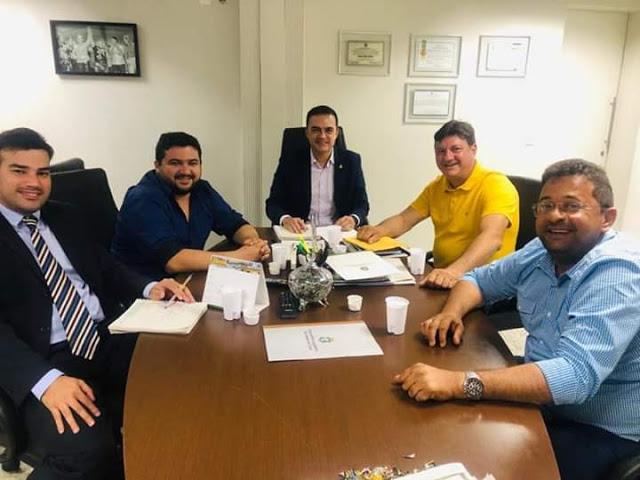 Agenda do prefeito de Tarrafas na capital do Estado