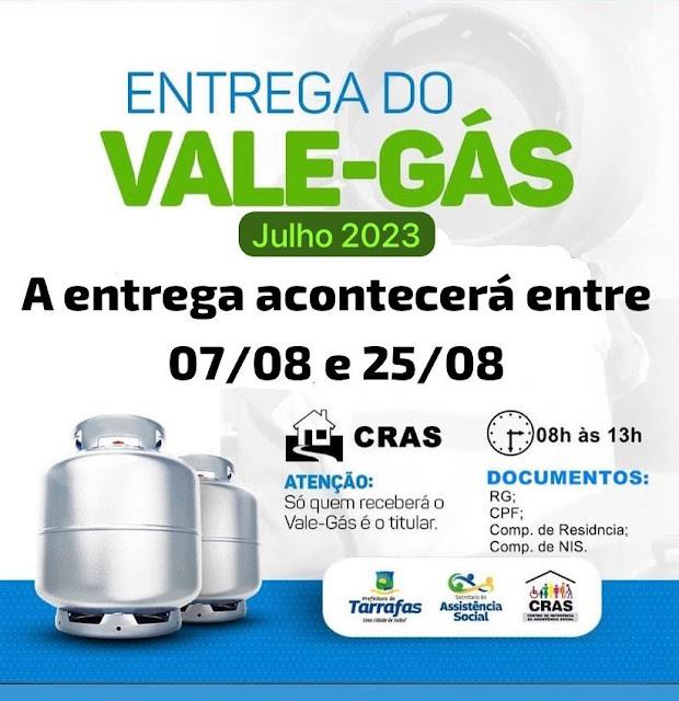 Entrega do Vale-G&aacute;s.