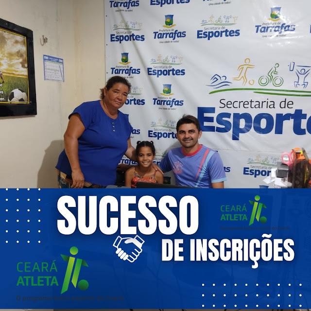 Tarrafas Foi Recorde em Inscrições do Programa Ceará Atleta.