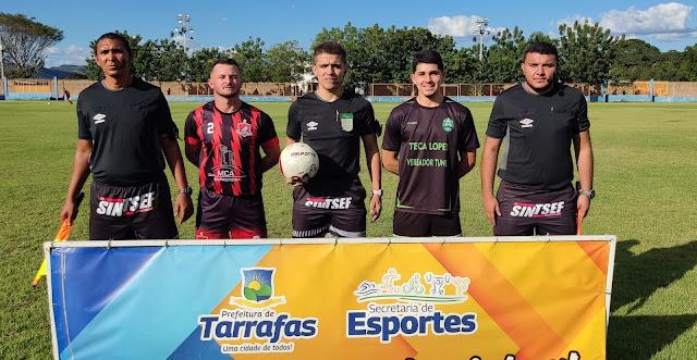 Solenidade de Abertura do 30º Campeonato de Futebol.