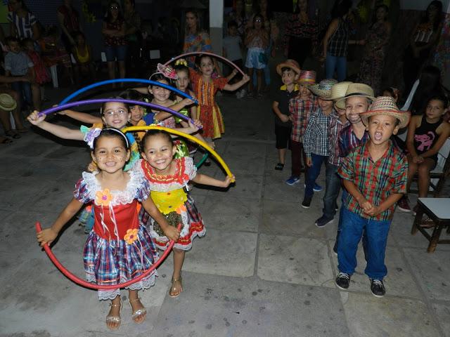 Sarau junino da Creche Pingo de Gente