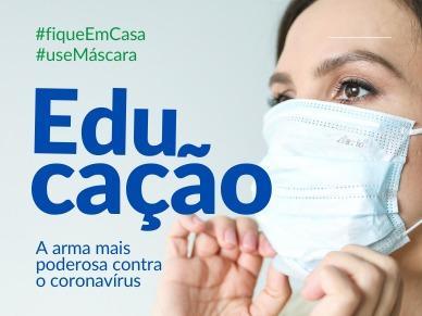 imagem com mulher de m&aacute;scara