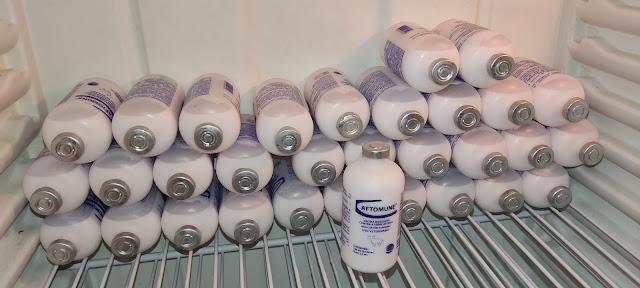 Inicia a Distribuição de Vacinas Contra a Febre Aftosa.