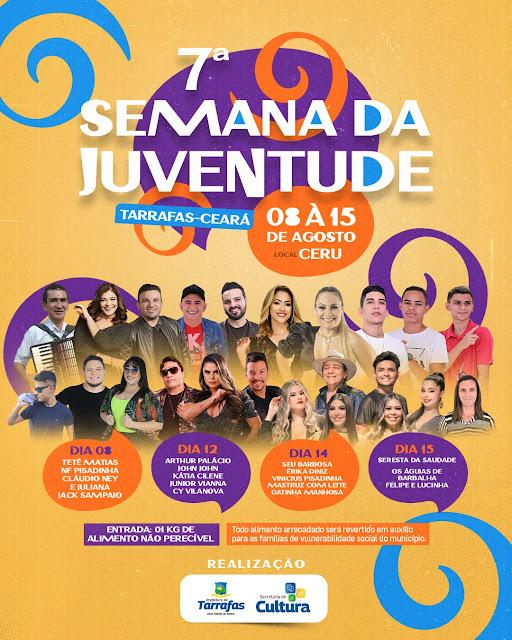 Programa&ccedil;&atilde;o da 7&ordf; Semana da Juventude