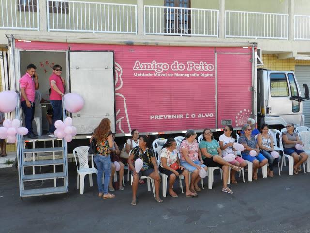 Outubro Rosa é realizado em Tarrafas