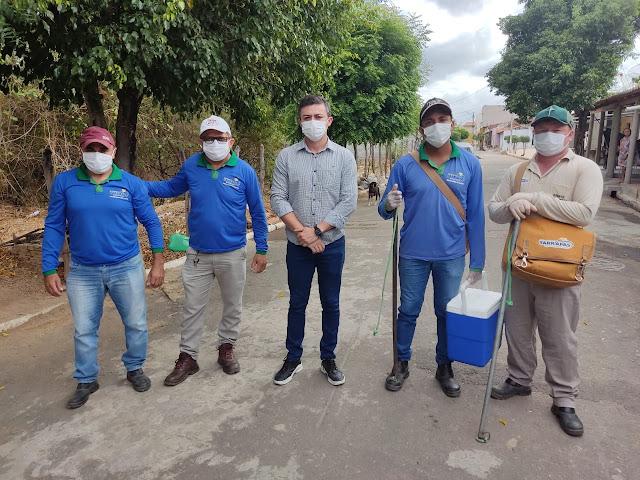 Campanha antirr&aacute;bica &eacute; iniciada no Munic&iacute;pio.