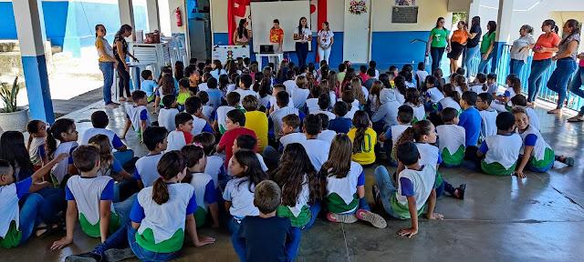 Maio Laranja: Palestras na Escola Emília Ferreira.