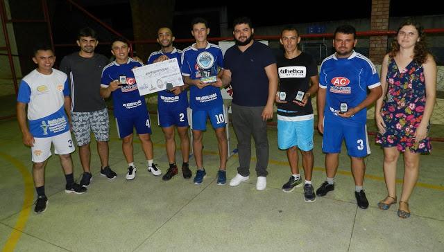 Solenidade da final do circuito de voleibol