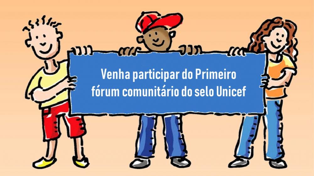 1&ordm; encontro selo Unicef