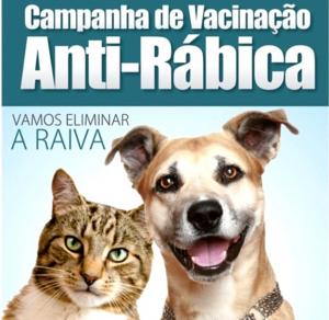 Cartaz co um gato e um cachorro