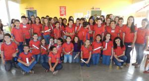 Alunos destaques da Escola Ferreira de Oliveira do Munic&iacute;pio de Tarrafas.